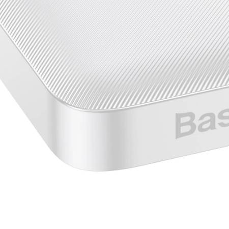 Външна батерия Baseus Bipow Digital Display 10000 mAh 15W 2 USB / USB-C PPDML-I02 - бяла