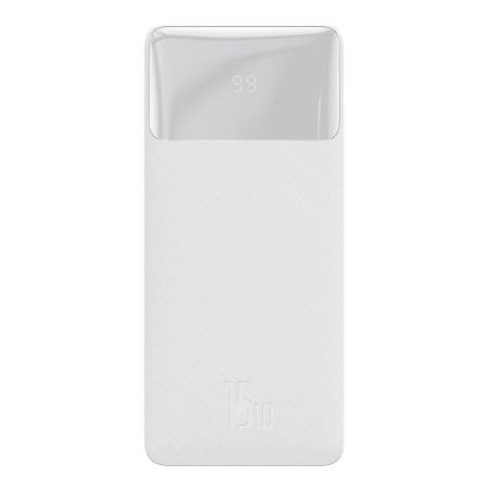 Външна батерия Baseus Bipow Digital Display PPDML-K02 30000mAh 15W  - бяла