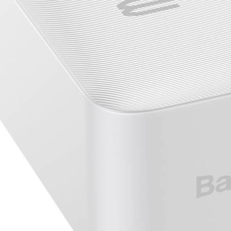 Външна батерия Baseus Bipow Digital Display PPDML-K02 30000mAh 15W  - бяла