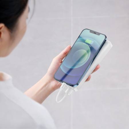 Външна батерия Baseus Bipow Digital Display PPDML-K02 30000mAh 15W  - бяла