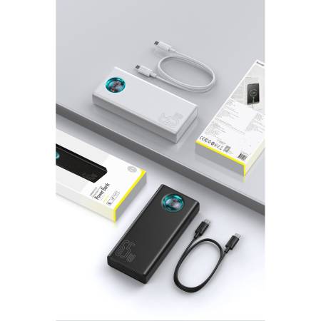 Външна батерия Baseus Amblight 65W 30000mAh PPLG000102 - бяла