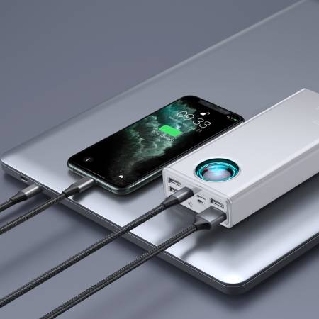 Външна батерия Baseus Amblight 65W 30000mAh PPLG000102 - бяла
