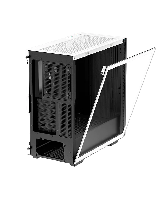 Кутия DeepCool CH510 R-CH510-WHNNE1-G-1 за настолен компютър бяла