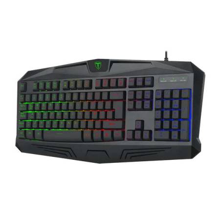 Механична геймърска клавиатура T-Dagger Tanker T-TGK202 RGB черна