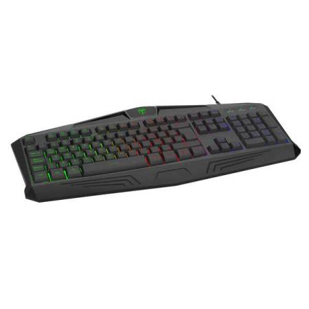 Механична геймърска клавиатура T-Dagger Tanker T-TGK202 RGB черна