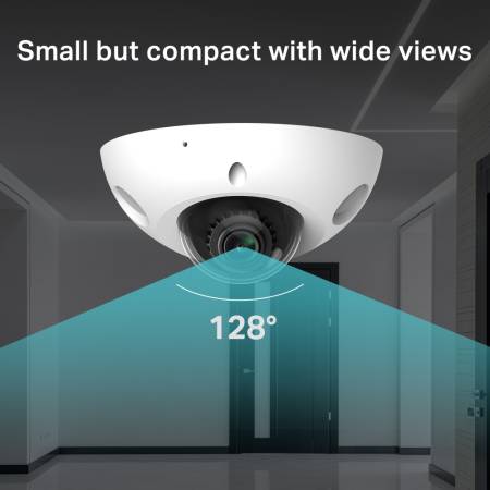 3MP IR мини куполна мрежова камера TP-Link VIGI C230I Mini(2.8mm)
