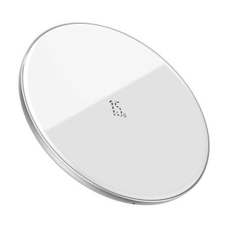 Безжично зарядно устройство Baseus WXJK-B02 15W с кабел Type-C - бяло