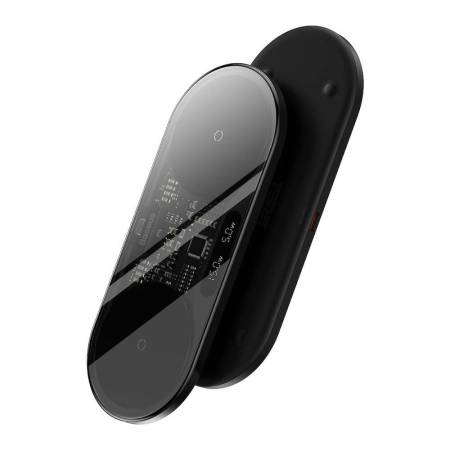 Безжично зарядно устройство Baseus WXSX010101 2in1 20W за Qi съвместими устройства
