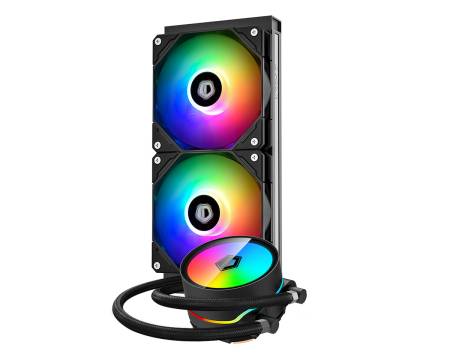 aRGB водно охлаждане за Intel/ AMD процесори ID-Cooling Zoomflow 240 XT