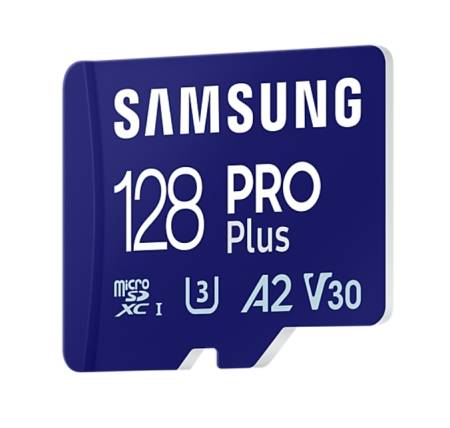 Samsung 128GB micro SD Card PRO Plus with USB Reader