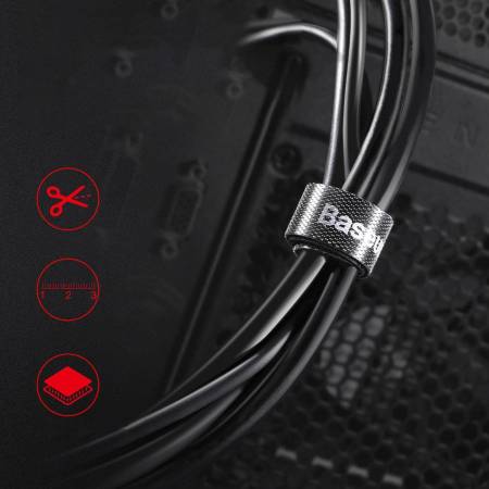 Лента за организиране на кабели Baseus Rainbow Circle Velcro Strap