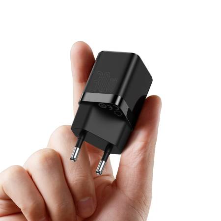 Универсално зарядно Baseus GaN3 бързо зареждане 30W CCGN010101 - черно