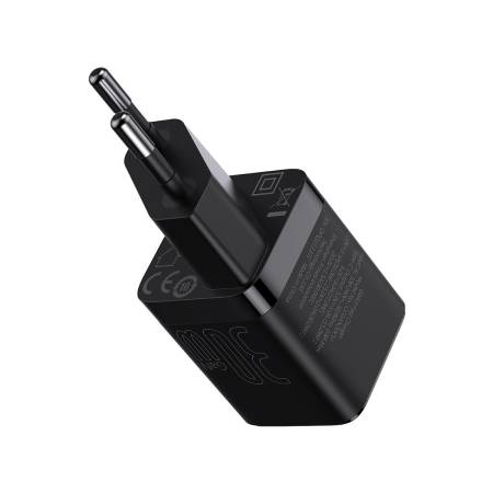 Универсално зарядно Baseus GaN3 бързо зареждане 30W CCGN010101 - черно