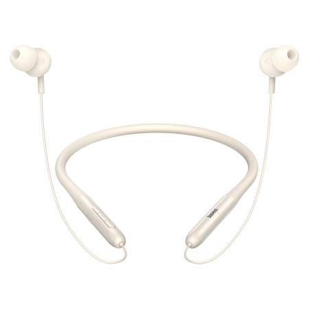 Безжични слушалки Baseus Bowie P1x Neckband NGPB010002 - кремави