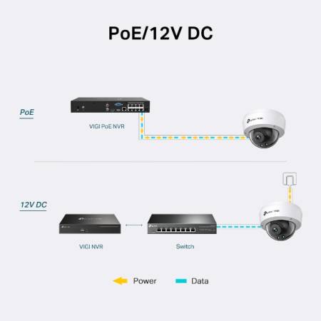 4MP IR куполна мрежова камера TP-Link VIGI C240I(2.8mm)