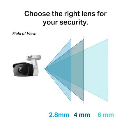 3MP външна IR булет мрежова камера TP-Link VIGI C330I(2.8mm)