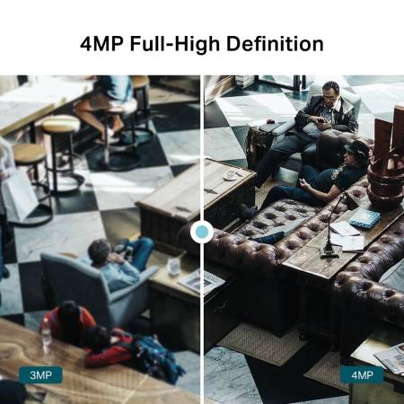 4MP IR куполна мрежова камера TP-Link VIGI C440I(2.8mm)