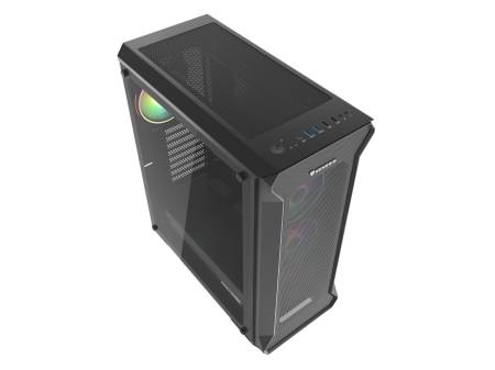 Genesis Gaming PC Case IRID 505 ARGB V2 Midi Tower Window Black