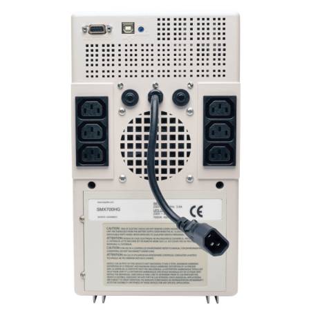 Tripp Lite by Eaton UPS SmartPro 230V 700VA 450W Medical-Grade Line-Interactive Tower UPS with 6 Outlets