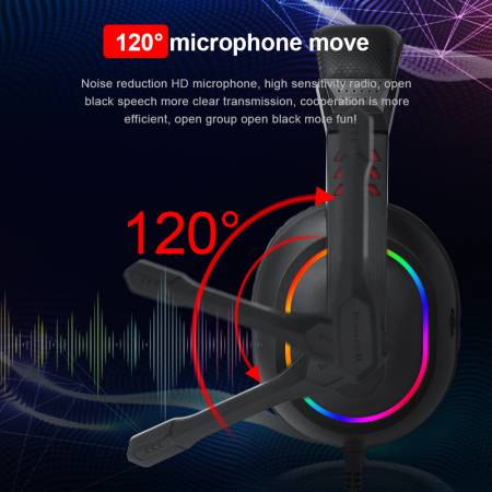 RGB Геймърски слушалки с микрофон Redragon Ares H120-RGB