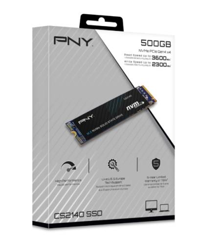 PNY SSD CS2140 M.2 GEN4 500GB