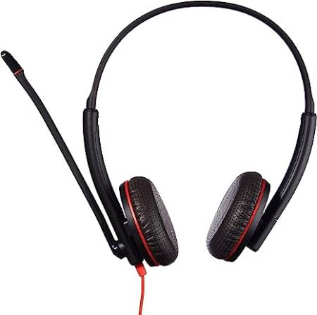 Слушалки с микрофон Plantronics Blackwire C3225 Headset USB-A