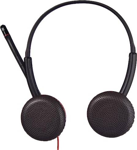 Слушалки с микрофон Plantronics Blackwire C3225 Headset USB-A