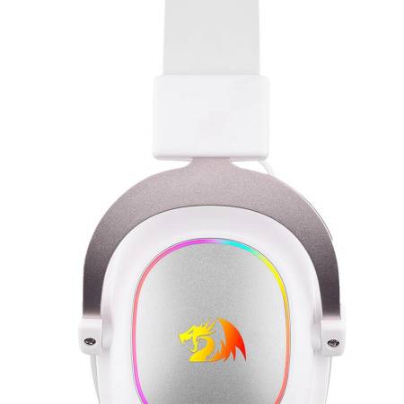 Геймърски слушалки Redragon H510W-RGB Zeus X RGB - бели