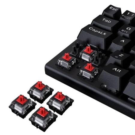 RGB Безжична клавиатура Redragon K633RGB-PRO_RD Ryze PRO механична с Red Switch