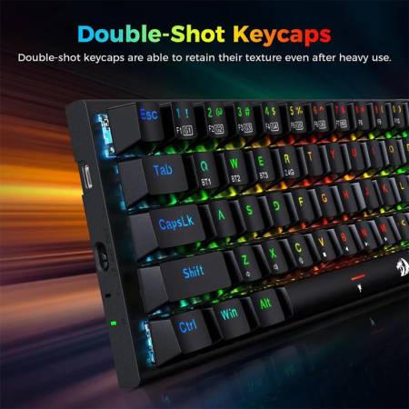 RGB Безжична клавиатура Redragon K633RGB-PRO_RD Ryze PRO механична с Red Switch