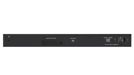 D-Link 24 x 10/100/1000BASE-T PoE ports (370W budget) Layer 3 Stackable Managed Gigabit Switch with 2 x 10GBASE-T ports and 4 x SFP+ ports 