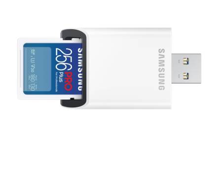 Samsung 256GB SD PRO Plus + USB Reader