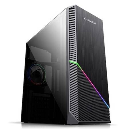 Кутия за настолен компютър Inaza SLIDER-BK Slider mid tower