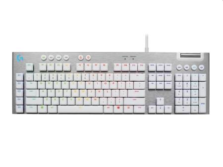 Logitech G815 LIGHTSPEED RGB Mechanical Gaming Keyboard GL Tactile - WHITE - US INT`L - USB - N/A - INTNL-973 - TACTILE SWITCH