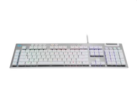 Logitech G815 LIGHTSPEED RGB Mechanical Gaming Keyboard GL Tactile - WHITE - US INT`L - USB - N/A - INTNL-973 - TACTILE SWITCH