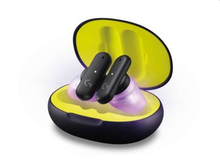 Logitech FITS True Wireless Gaming Earbuds - BLACK - 2.4GHZ/BT - PLUGA - EMEA28-935 - EMEA
