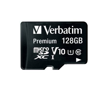 Verbatim Premium micro SDXC 128GB Class 10 (Incl. Adaptor)