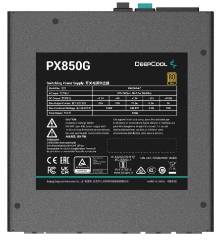 DeepCool PX850-G