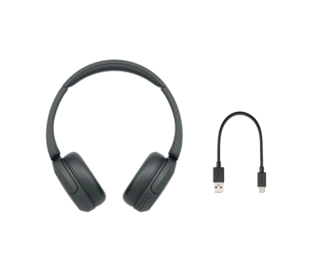 Безжични слушалки Sony Headset WH-CH520 - черни