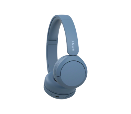 Безжични слушалки Sony Headset WH-CH520L - сини