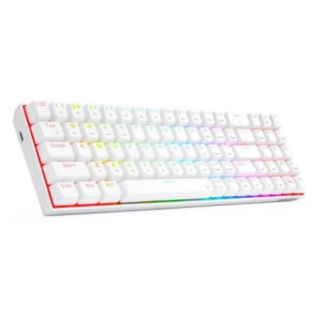Клавиатура Redragon Zed PRO K627P-WNS бяла механична Brown switches