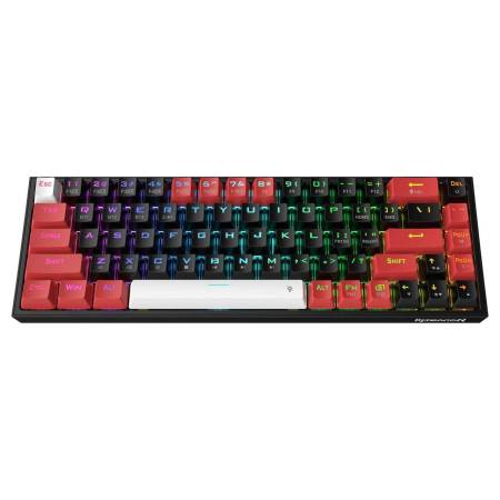 Клавиатура Redragon Castor Pro K631RGB-PRO-BRW_RD с червени суичове