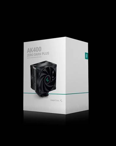 Охладител за Intel/AMD процесори DeepCool AK400 Zero Dark Plus R-AK400-BKNNMD-G-1 черен