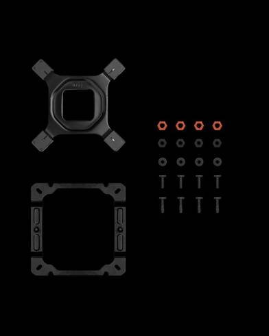 Охладител за Intel/AMD процесори DeepCool AK400 Zero Dark Plus R-AK400-BKNNMD-G-1 черен
