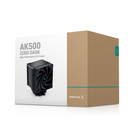 Охлаждане за процесори Intel/AMD DeepCool AK500 Zero Dark R-AK500-BKNNMT-G-1