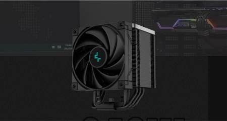 Охлаждане за процесори Intel/AMD DeepCool AK500 Zero Dark R-AK500-BKNNMT-G-1