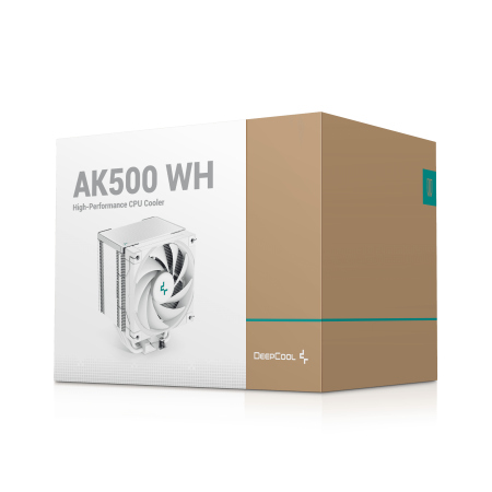 Охлаждане за процесори Intel/AMD Deepcool AK500 R-AK500-WHNNMT-G - бяло