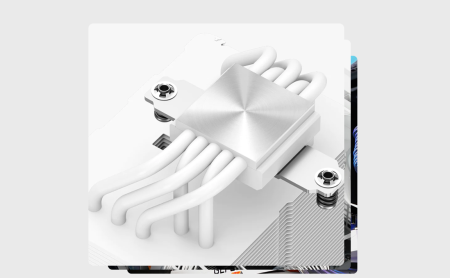 Охлаждане за процесори Intel/AMD Deepcool AK500 R-AK500-WHNNMT-G - бяло