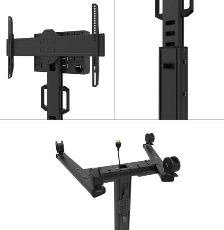 Neomounts Select Mobile Display Floor Stand (37-75") 10 cm. Wheels