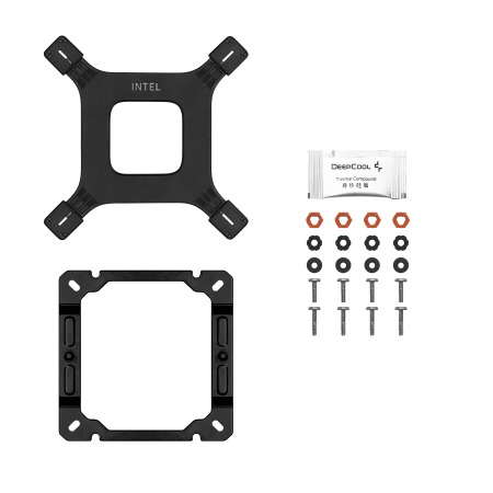 Охлаждане за процесори Intel/AMD DeepCool AG500 ARGB R-AG500-BKANMN-G-1 - черно